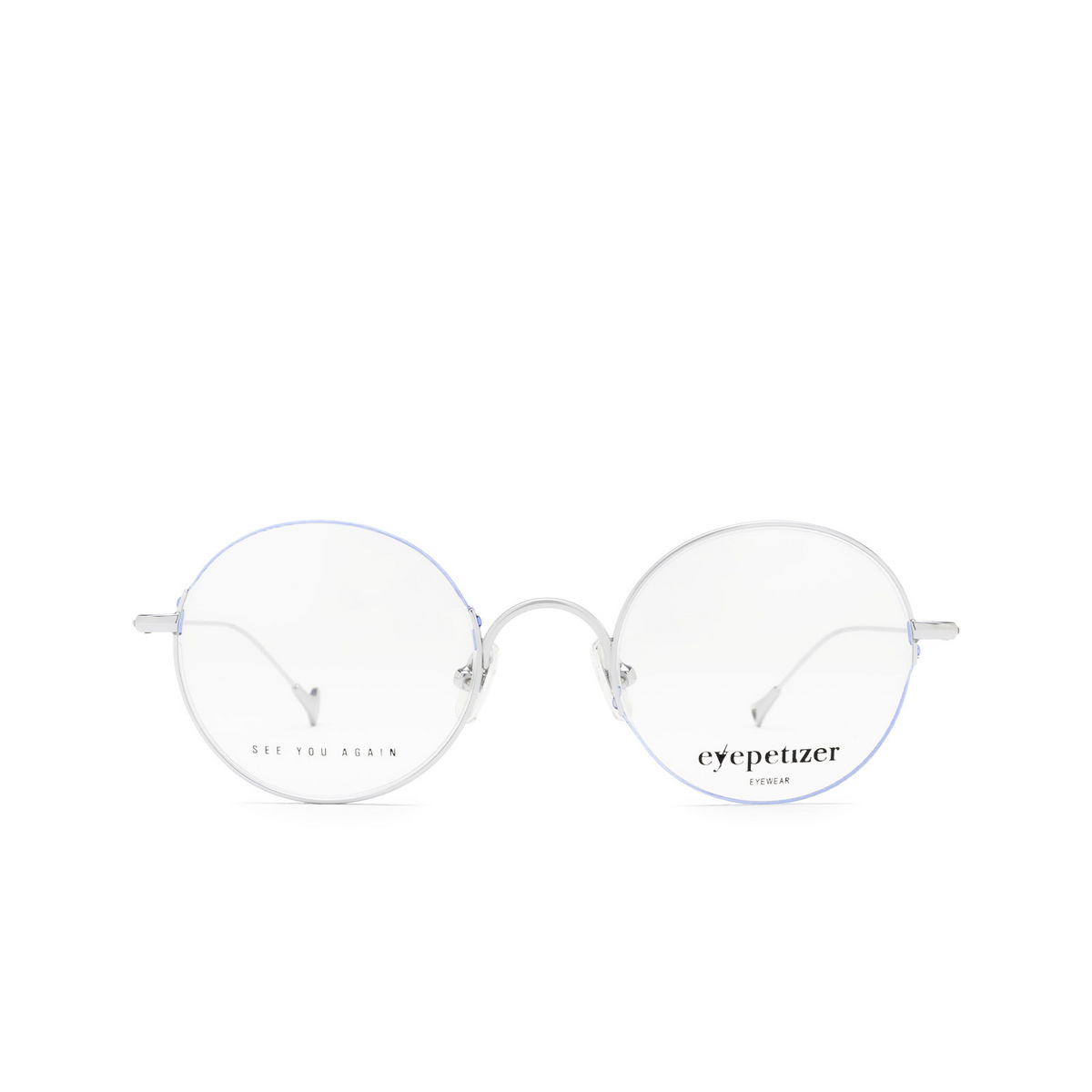 Eyepetizer TONDO Eyeglasses C.1 Silver - front view