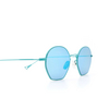 Eyepetizer TRIOMPHE Sunglasses C.14-38 turquoise - product thumbnail 3/4