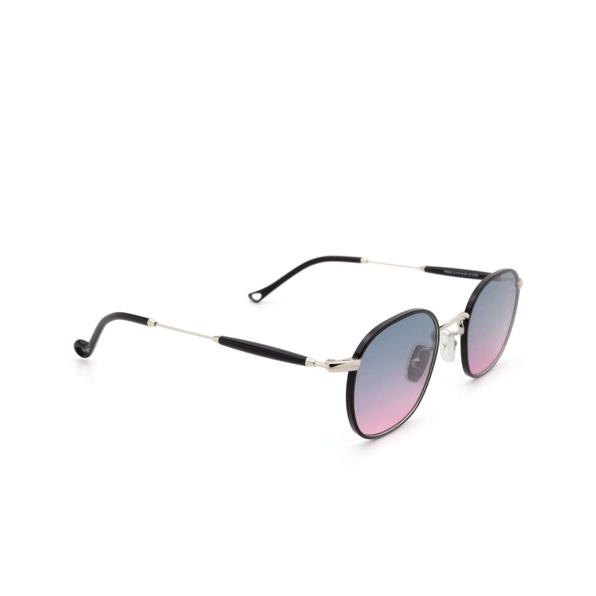 Eyepetizer TROIS Sunglasses C.1-F-A-20 Black - three-quarters view