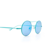 Gafas de sol Eyepetizer VALENTIN C.14-38 turquoise - Miniatura del producto 2/4