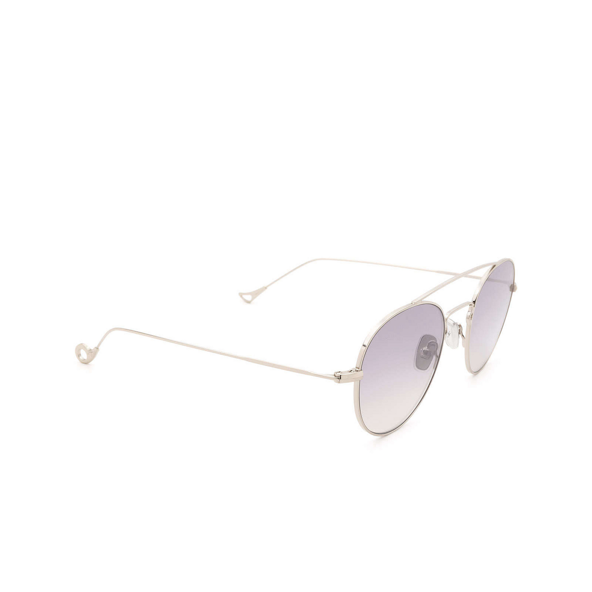 Eyepetizer VOSGES Sunglasses C.1-34 Silver - three-quarters view