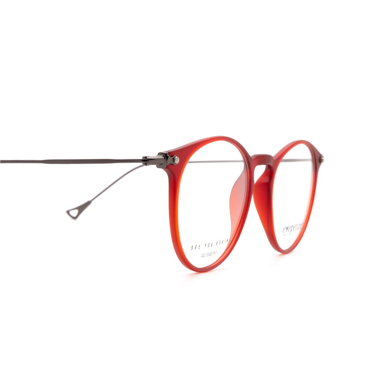 Occhiali da vista Eyepetizer WILSON C.O-3 Matte Red - anteprima prodotto 3/4