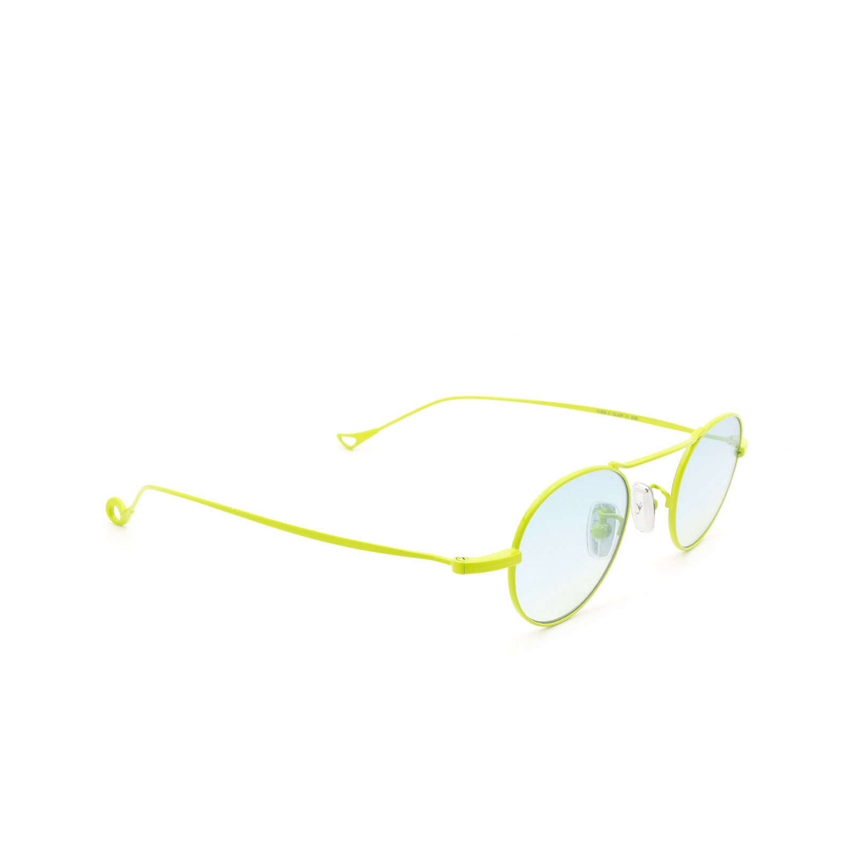 Eyepetizer YVES Sunglasses C.12-23F Green Lime - three-quarters view