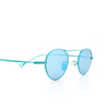 Gafas de sol Eyepetizer YVES C.14-38 turquoise - Miniatura del producto 3/4