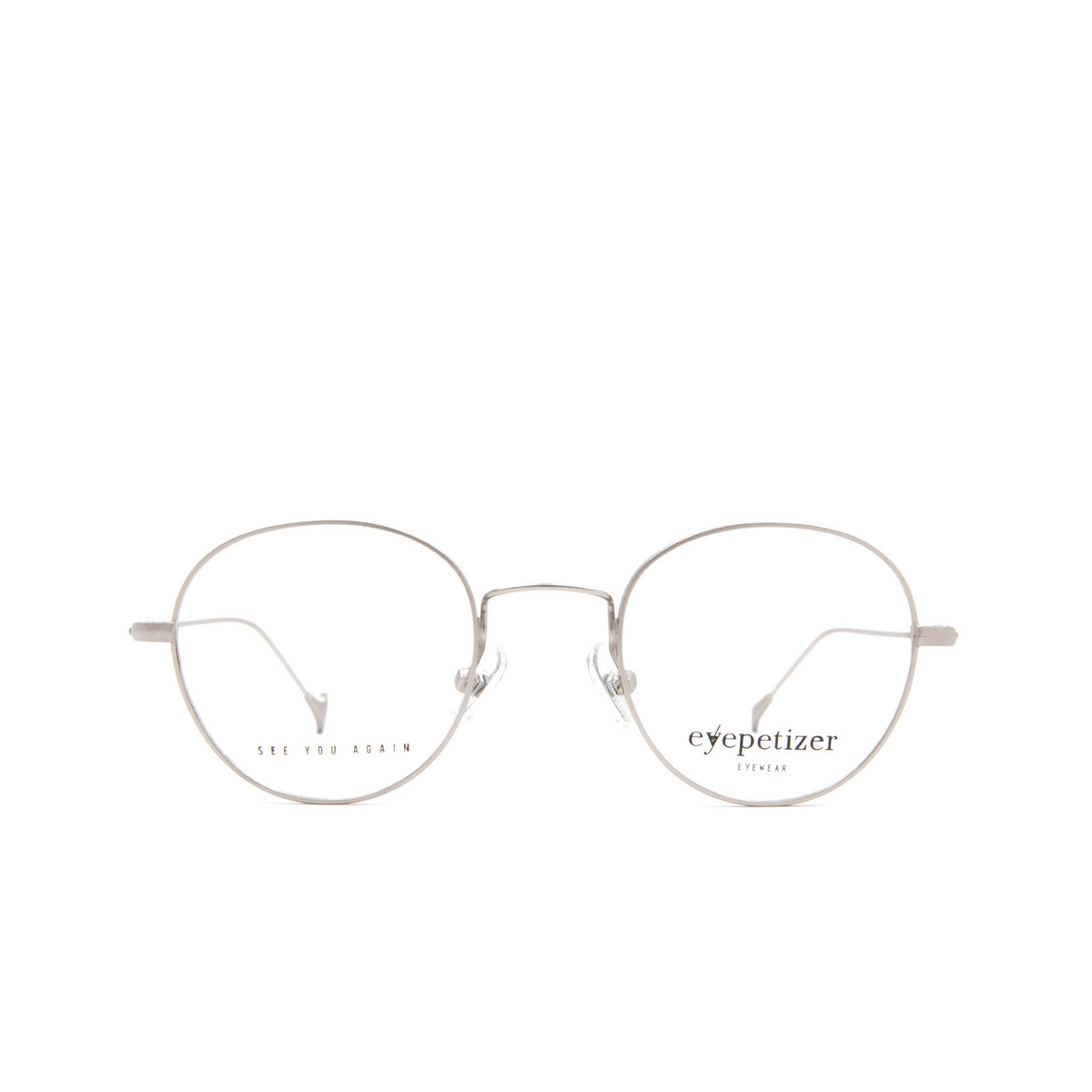 Eyepetizer ZELDA Eyeglasses C.1-OP Matte Silver - front view