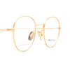 Gafas graduadas Eyepetizer ZELDA C.4-OP matte gold - Miniatura del producto 3/4