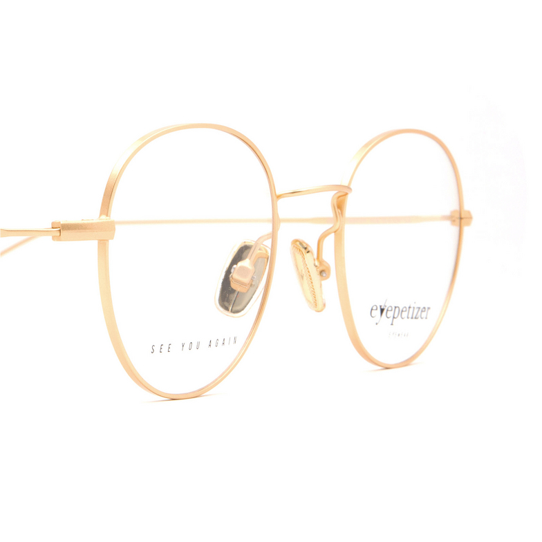 Gafas graduadas Eyepetizer ZELDA C.4-OP matte gold - 3/4