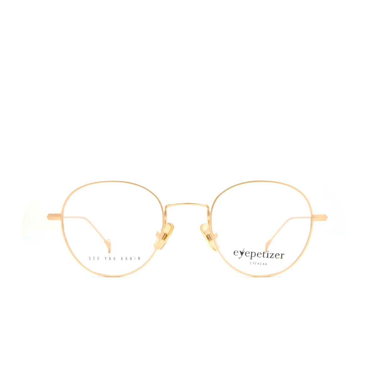 Eyepetizer ZELDA Eyeglasses C.4-OP Matte Gold - front view
