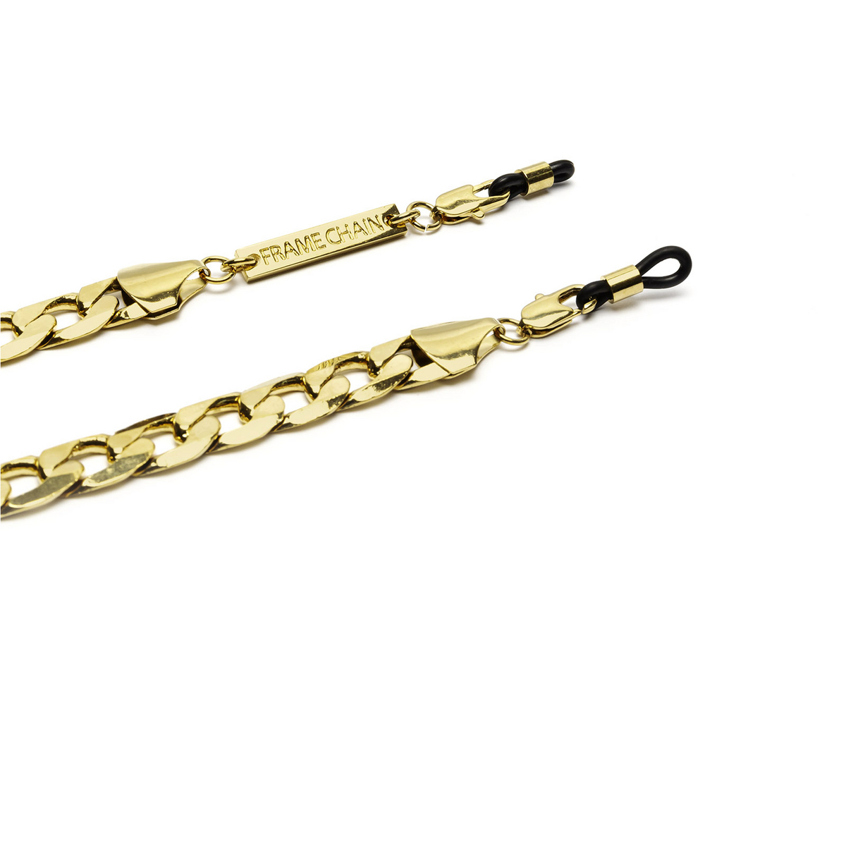 Frame Chain® Accessories: Eyefash color Yellow Gold - front view.