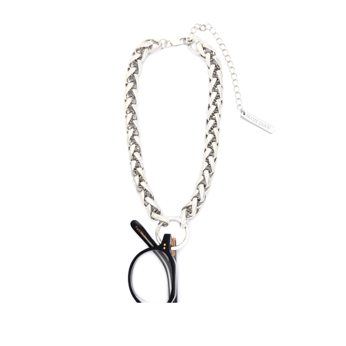 Frame Chain® Accessories: Hooker Monkey color White Gold - product thumbnail 3/6.