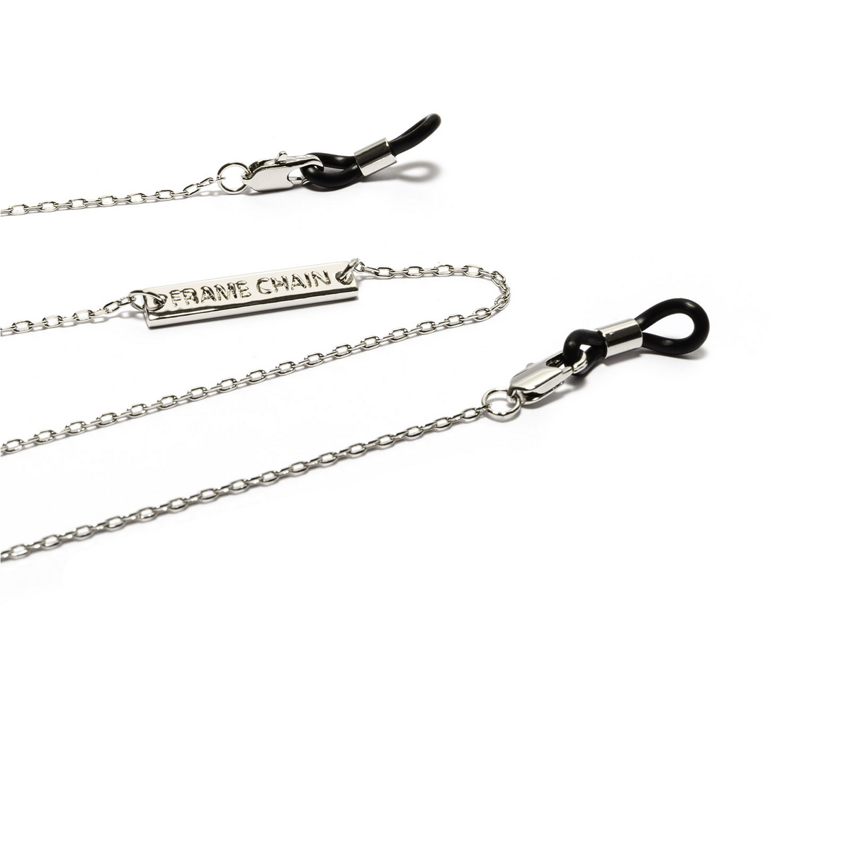 Frame Chain LOVE N PEACE WHITE GOLD  WHITE GOLD - frontale