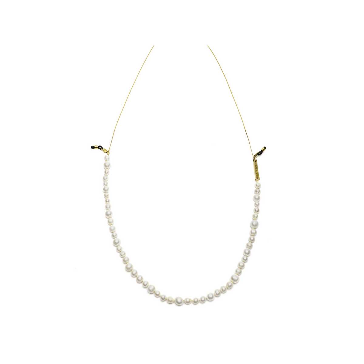 Frame Chain® Accessories: Pearly Princess color Yellow Gold - three-quarters view