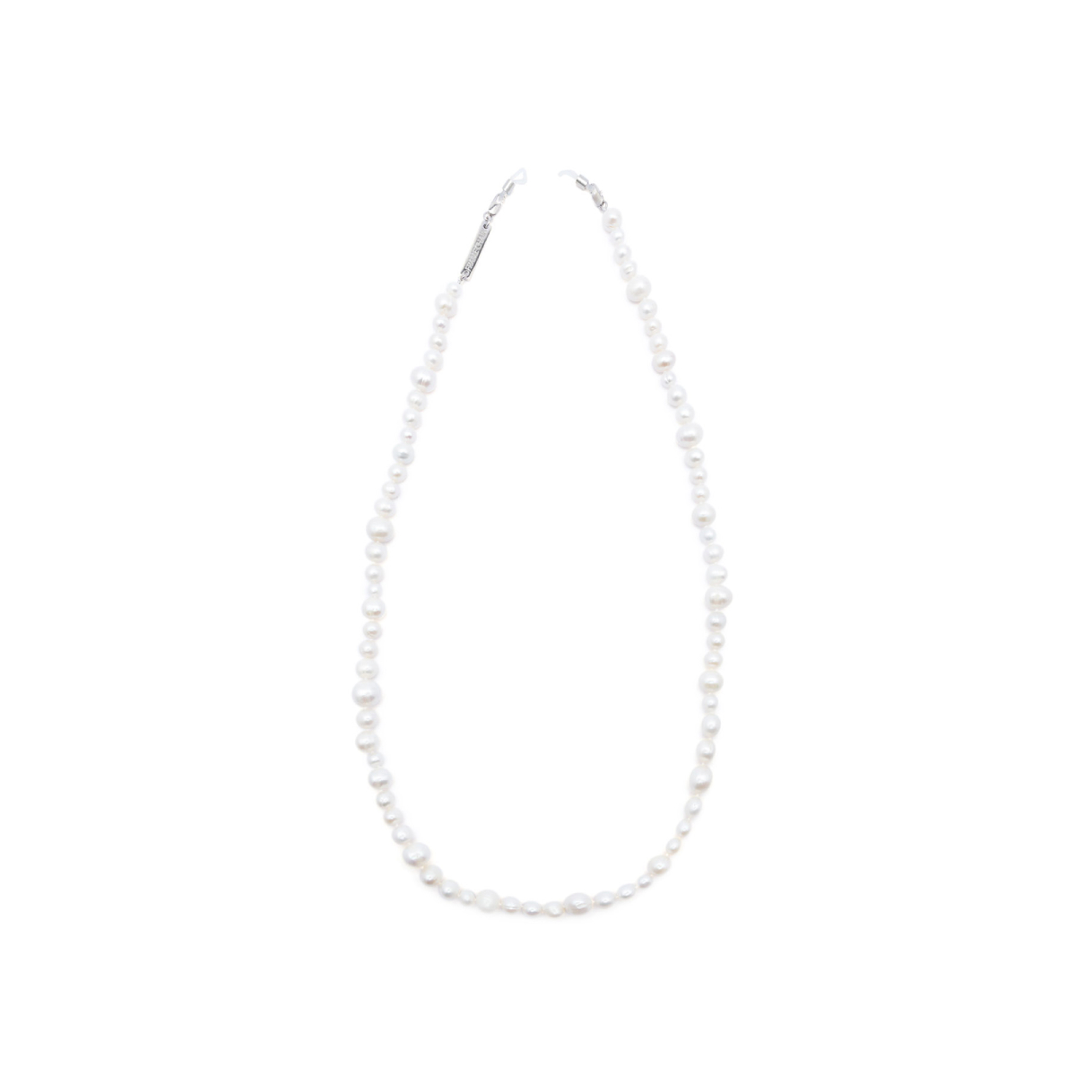 Frame Chain PEARLY QUEEN WHITE GOLD  WHITE GOLD - front view