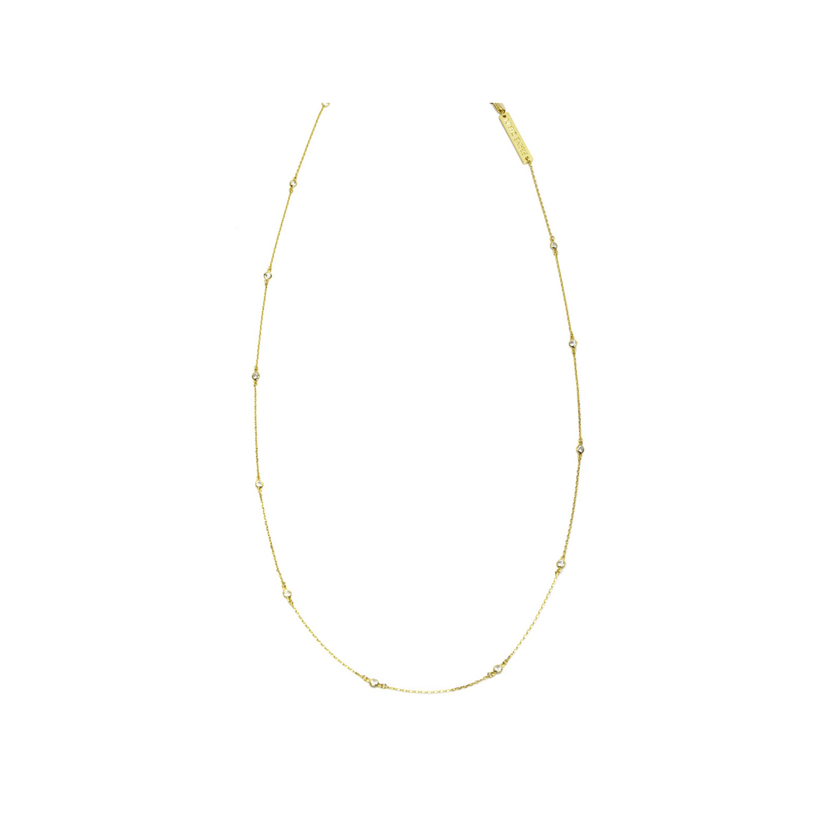 Frame Chain® Accessories: Shine Bright color Yellow Gold - three-quarters view.