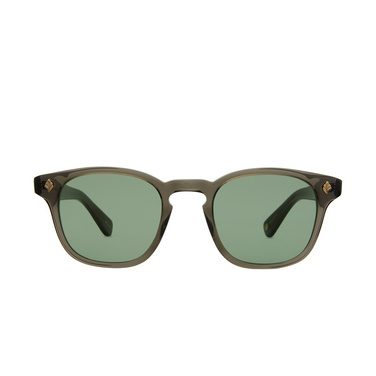 Garrett Leight ACE Sunglasses BLGL/SFPG15 black glass - front view