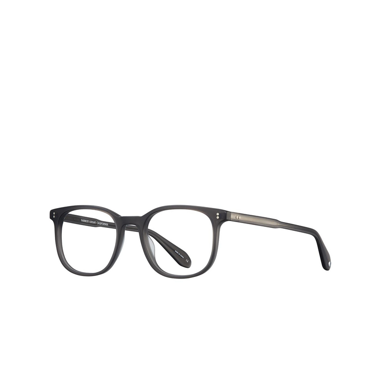 Garrett Leight BENTLEY Eyeglasses MGCR matte grey crystal - 2/3