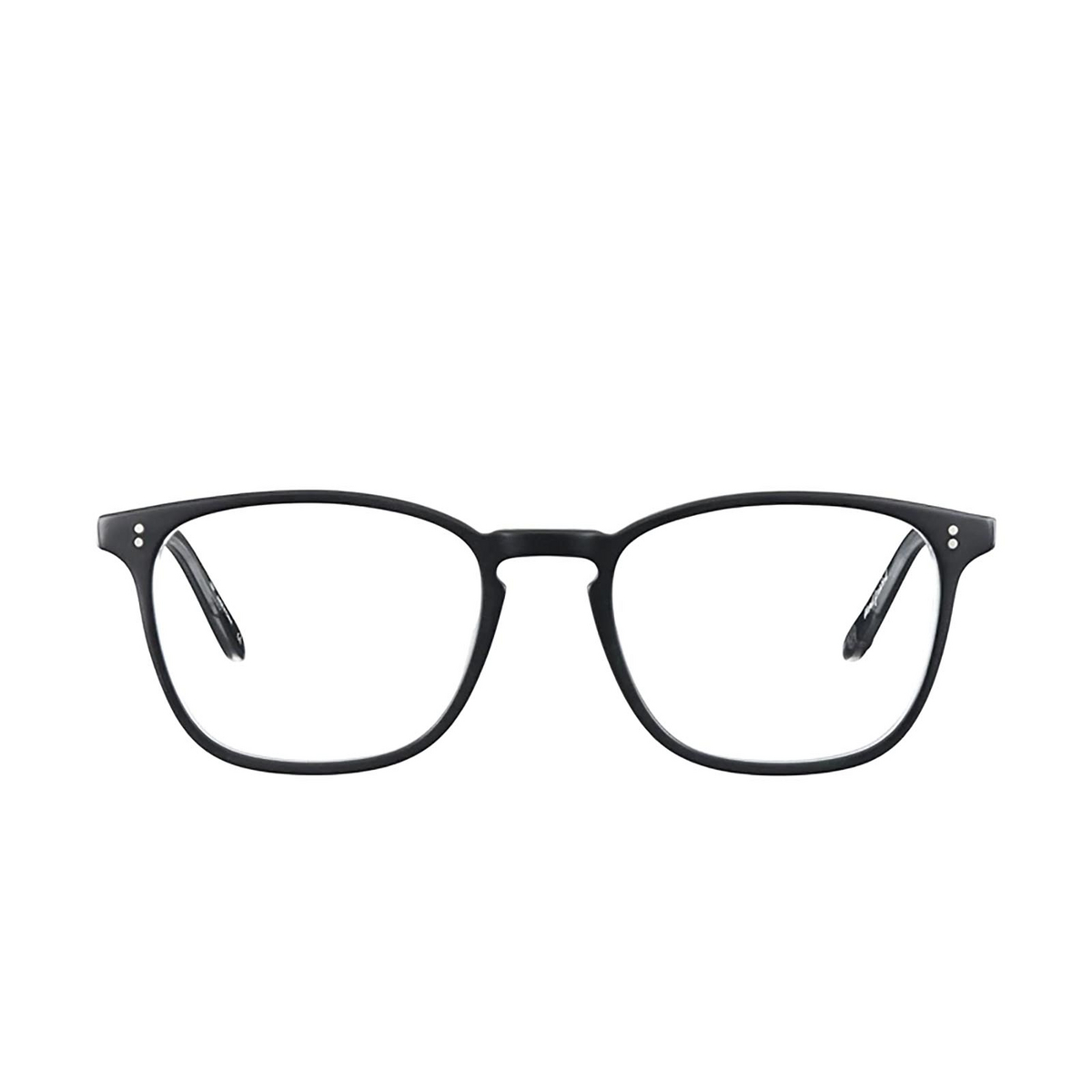 Garrett Leight BOON Eyeglasses MBK Matte Black - front view