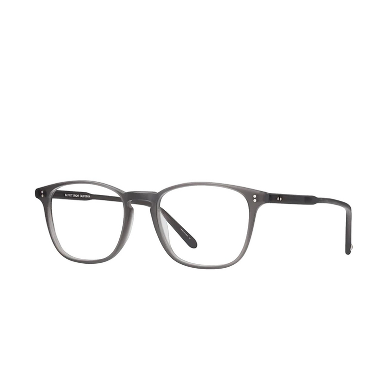 Garrett Leight BOON Eyeglasses MGCR matte grey crystal - 2/3