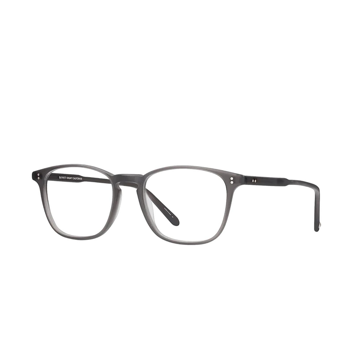 Garrett Leight BOON Eyeglasses MGCR Matte Grey Crystal - three-quarters view