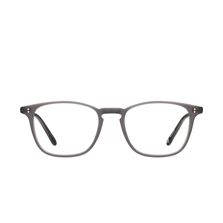 Garrett Leight BOON Eyeglasses MGCR matte grey crystal - 1/3