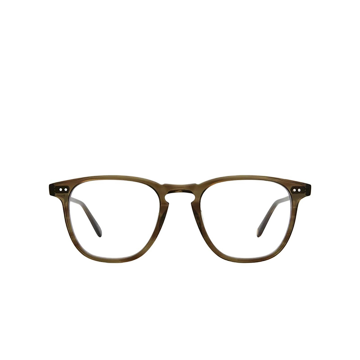 Garrett Leight BROOKS Eyeglasses OT Olive Tortoise - front view