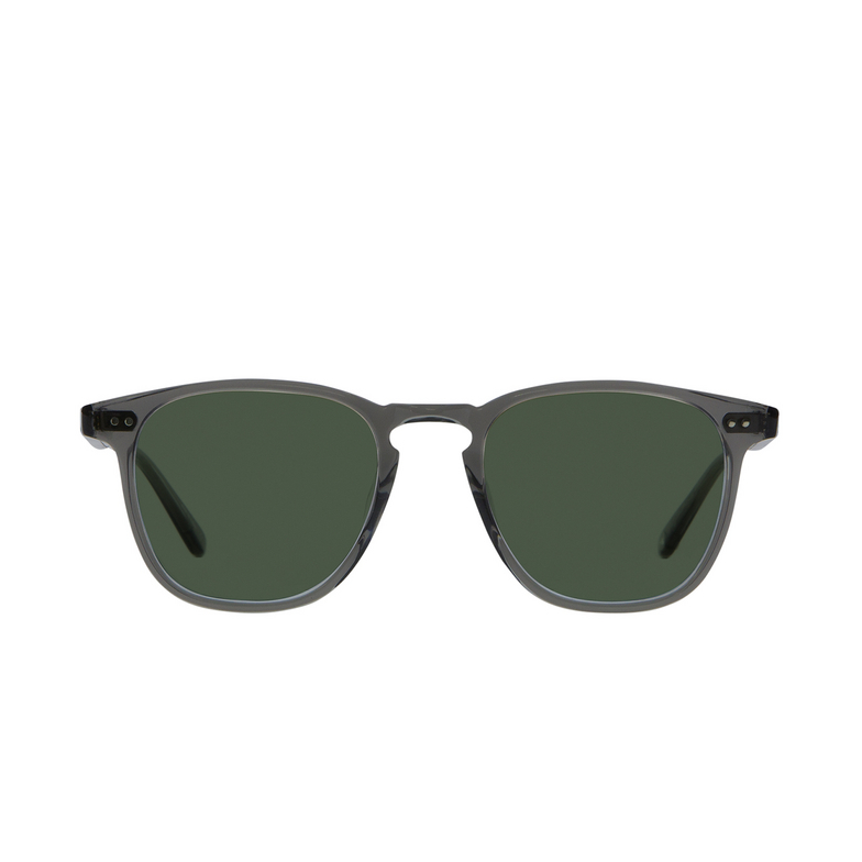 Garrett Leight BROOKS Sunglasses GCR-SFPG15 grey crystal - 1/3