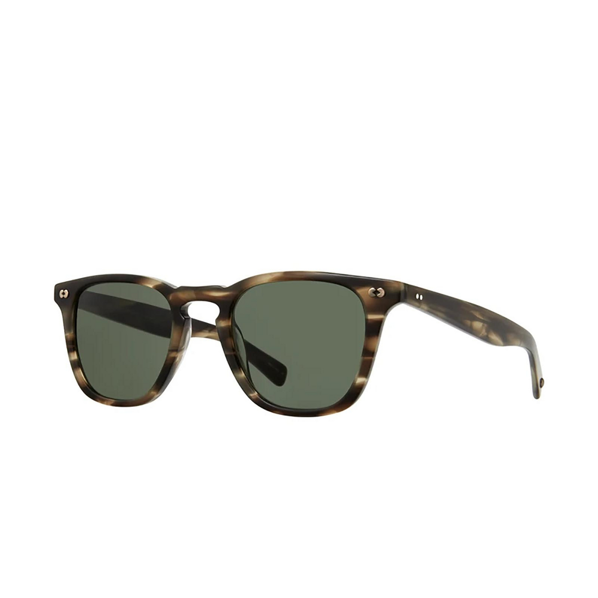 Garrett Leight BROOKS X Sunglasses KOT/PG15 Kodiak Tortoise - three-quarters view