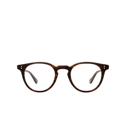 Garrett Leight® Round Eyeglasses: Clement color Matte Brandy Tortoise Mbrt.