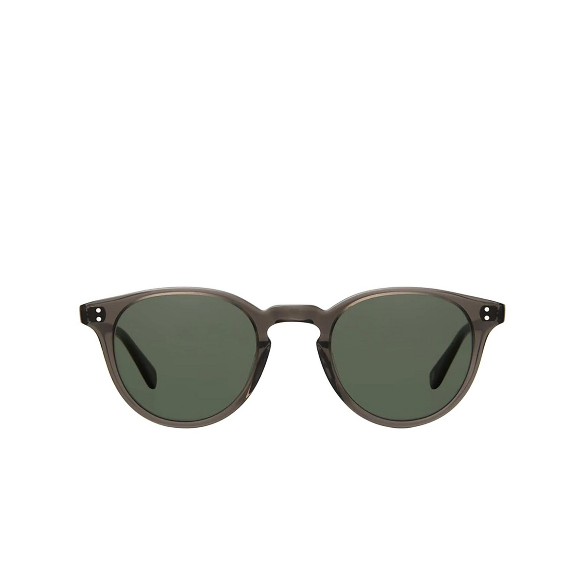 Garrett Leight CLEMENT Sunglasses BLGL-PG15 Black Glass - front view