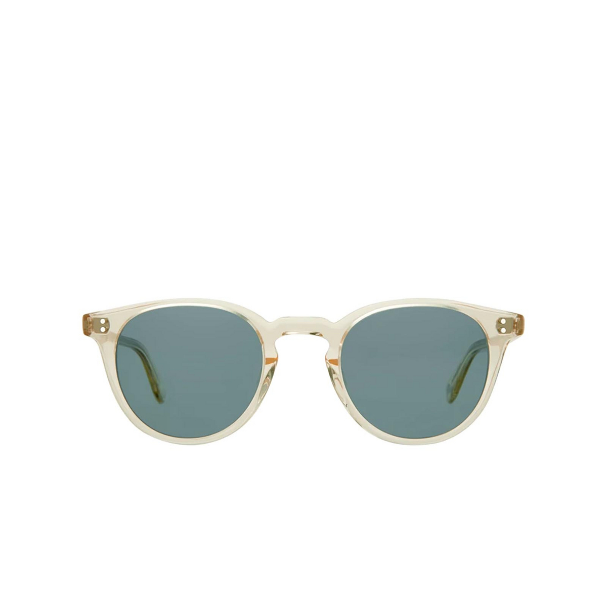 Garrett Leight® Square Sunglasses: Clement Sun color Pure Glass Pg-bs - front view.