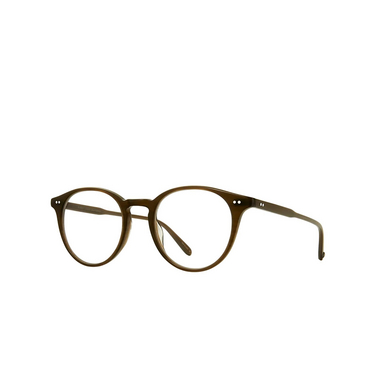 Garrett Leight CLUNE Eyeglasses OLV olive - three-quarters view
