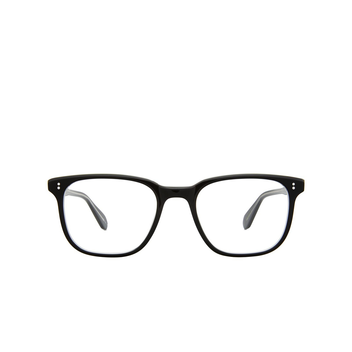 Garrett Leight EMPEROR Eyeglasses BKLCY Black Laminate - front view