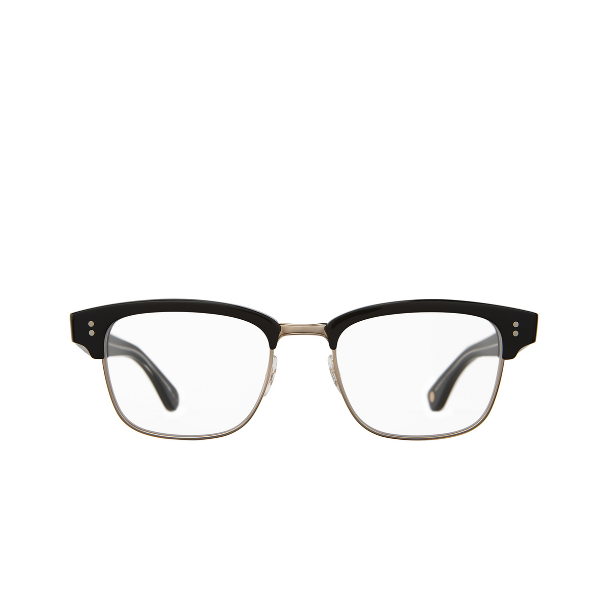 Garrett Leight GIBSON Eyeglasses BK-G Black - Gold - front view