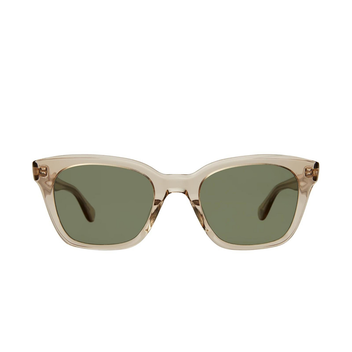 Garrett Leight® Square Sunglasses: Glco X Clare V. Nouvelle Sun color Bière Bie - front view.