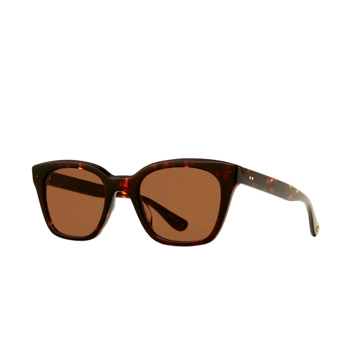 Garrett Leight GLCO X CLARE V. NOUVELLE Sunglasses ROU Roux - three-quarters view