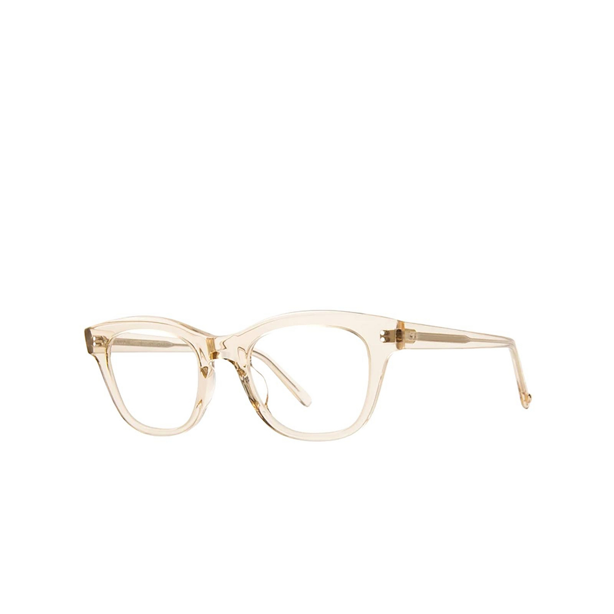 Garrett Leight® Cat-eye Eyeglasses: Glyndon color Shell Crystal Shcr - 2/2.