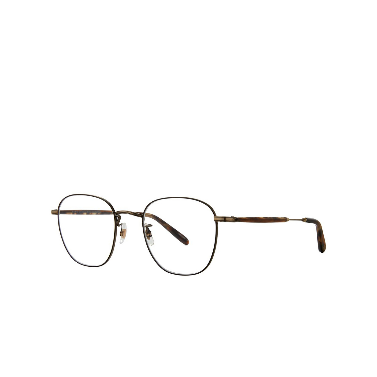 Garrett Leight GRANT M Eyeglasses BG-BMRT Brushed Gold-Tort - 2/3