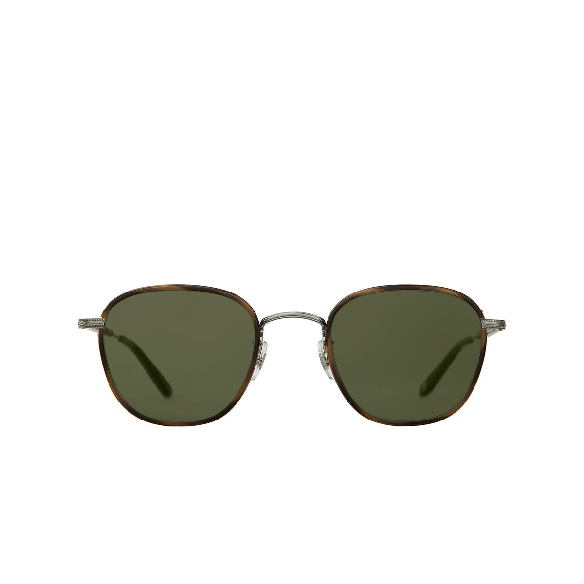 Garrett Leight GRANT Sunglasses DB-BS-TD/SFPGN Demi Blonde - Silver - front view