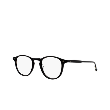 Garrett Leight HAMPTON Eyeglasses bk black - three-quarters view