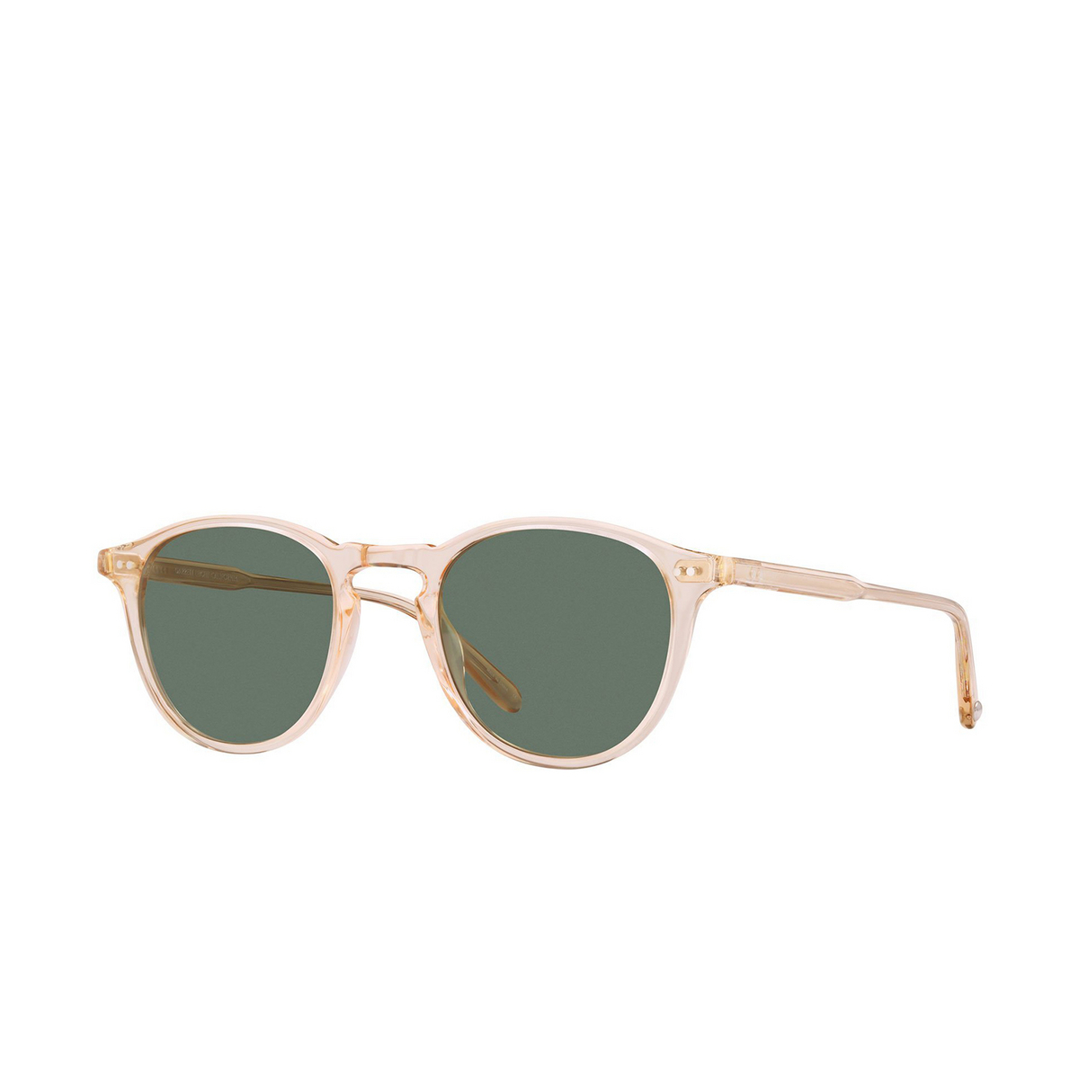 Garrett Leight® Round Sunglasses: Hampton Sun color PCY/SFPG15 Pink Crystal - 2/2