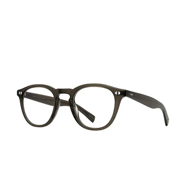 Garrett Leight HAMPTON X Eyeglasses blgl black glass - three-quarters view