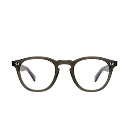 Garrett Leight® Square Eyeglasses: Hampton X color Black Glass Blgl.