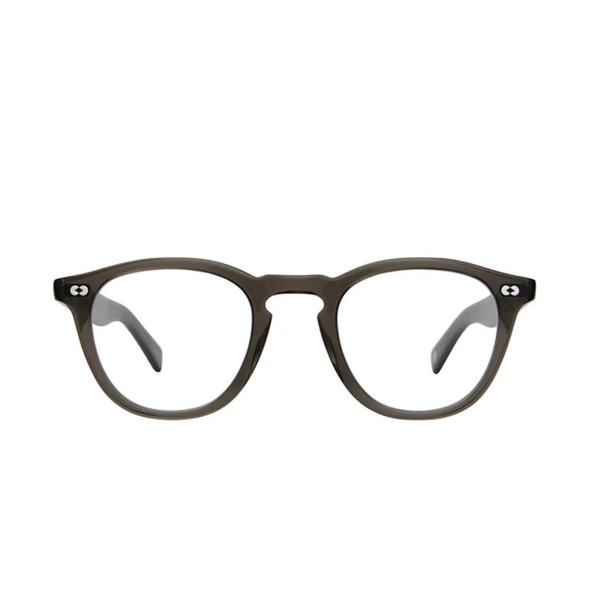 Garrett Leight HAMPTON X Eyeglasses BLGL Black Glass - front view