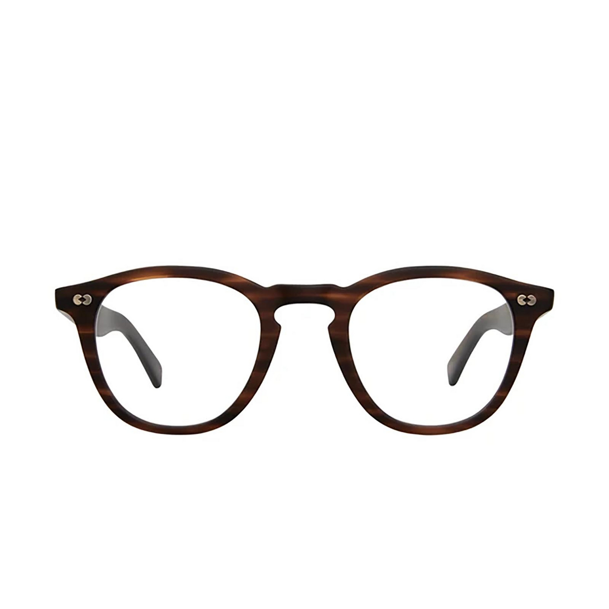 Garrett Leight HAMPTON X Eyeglasses MBRT Matte Brandy Tort - front view