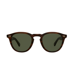 Garrett Leight® Square Sunglasses: Hampton X Sun color Matte Brandy Tort MBRT/PG15.