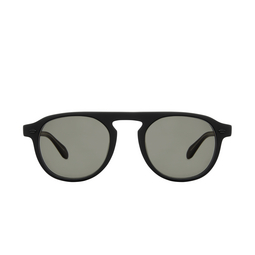 Garrett Leight® Aviator Sunglasses: Harding Sun color Mbk/pgy Matte Black 