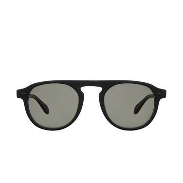 Garrett Leight HARDING Sunglasses MBK/PGY matte black - front view