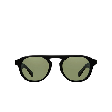 Lunettes de soleil Garrett Leight HARDING X SUN MBK-VVG matte black - Vue de face