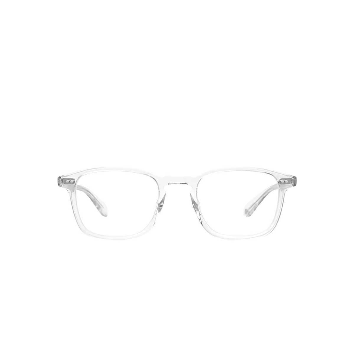 Garrett Leight HOWLAND Eyeglasses CR Crystal - front view