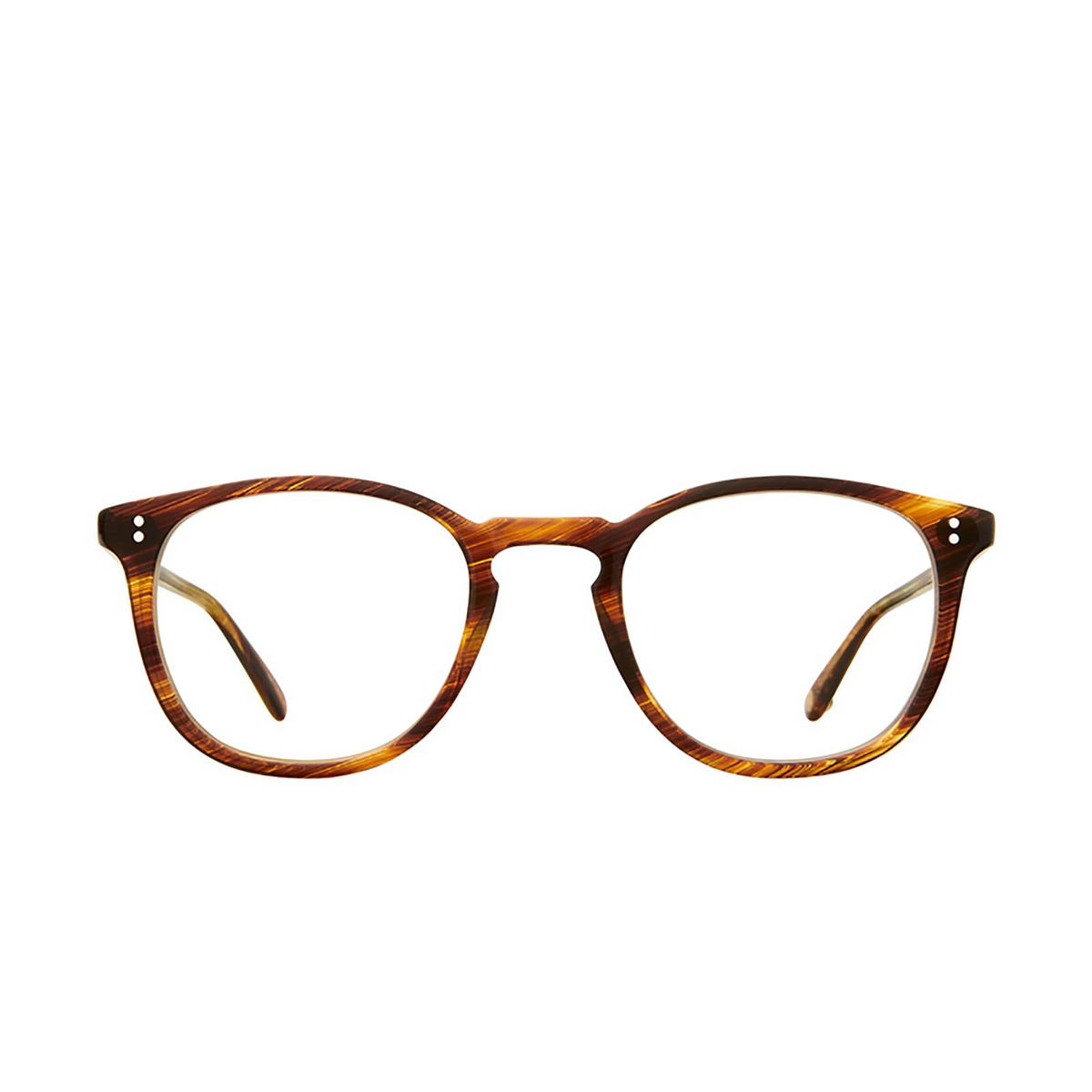 Garrett Leight KINNEY Eyeglasses CN Chestnut - front view